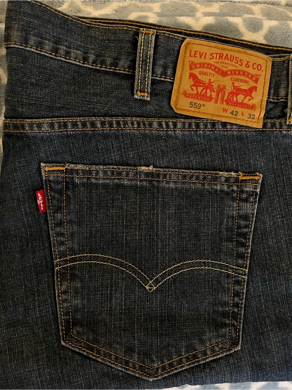 Levi's 559 Relaxed Men's Jeans - Dark Indigo Denim